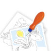 Picture of MAGIC WATER COLOURING BOOK UNICORN